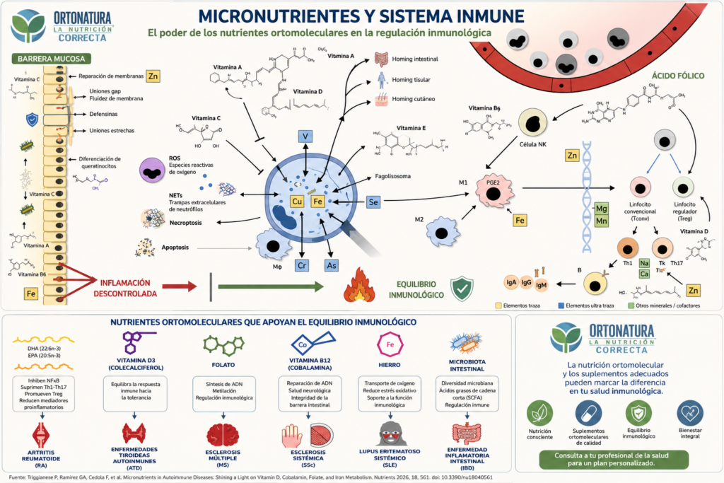 Inmunidad y nutrición Ortomolecular